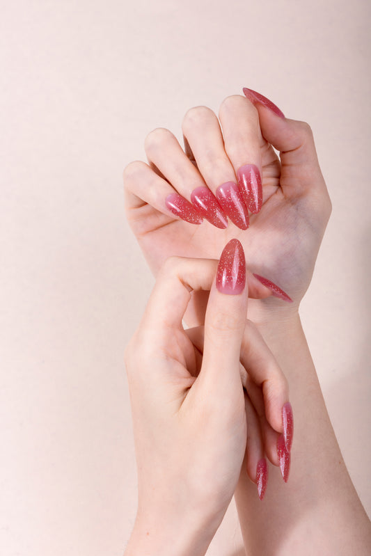 UV-FREE Gel Nail Stickers – Monaco | 22 Strips