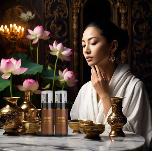 Kumkumadi & Donkey Milk Brightening Face Cream with Hyaluronic acid + Rosehip oil