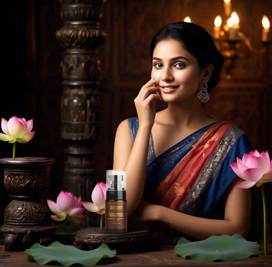 Kumkumadi & Donkey Milk Face Serum with 10% Niacin + 2% Alpha Arbutin