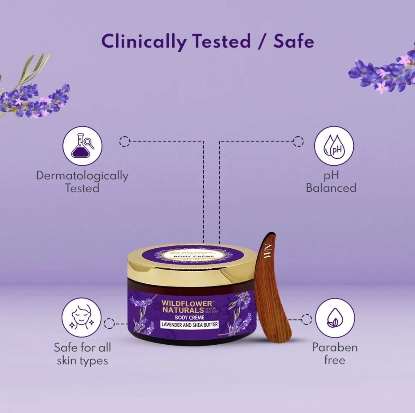 Body Cream with Lavender and Shea Butter