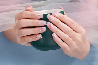 UV-FREE Gel Nail Stickers – Kayacık | 22 Strips