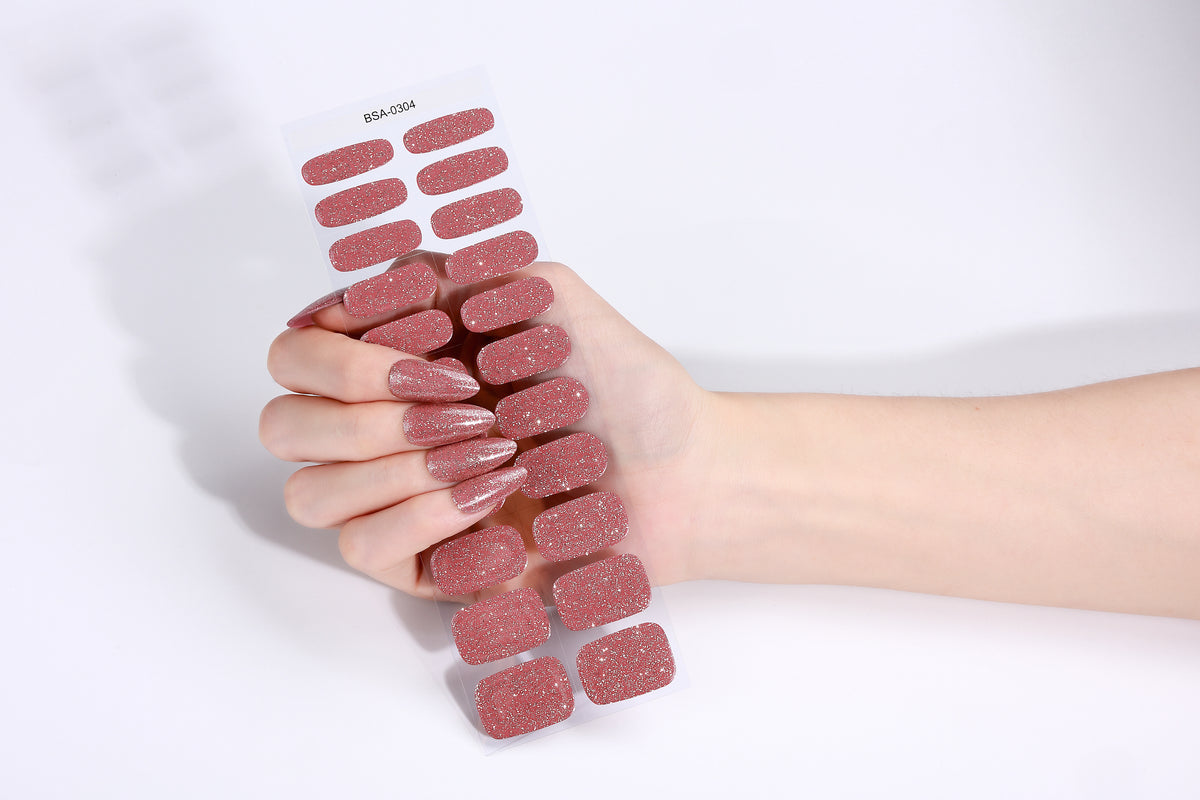 UV-FREE Gel Nail Stickers – Gebele | 22 Strips