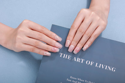 UV-FREE Gel Nail Stickers – Kayacık | 22 Strips