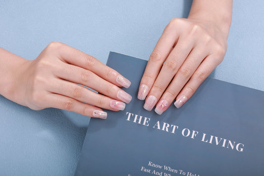 UV-FREE Gel Nail Stickers – Kayacık | 22 Strips