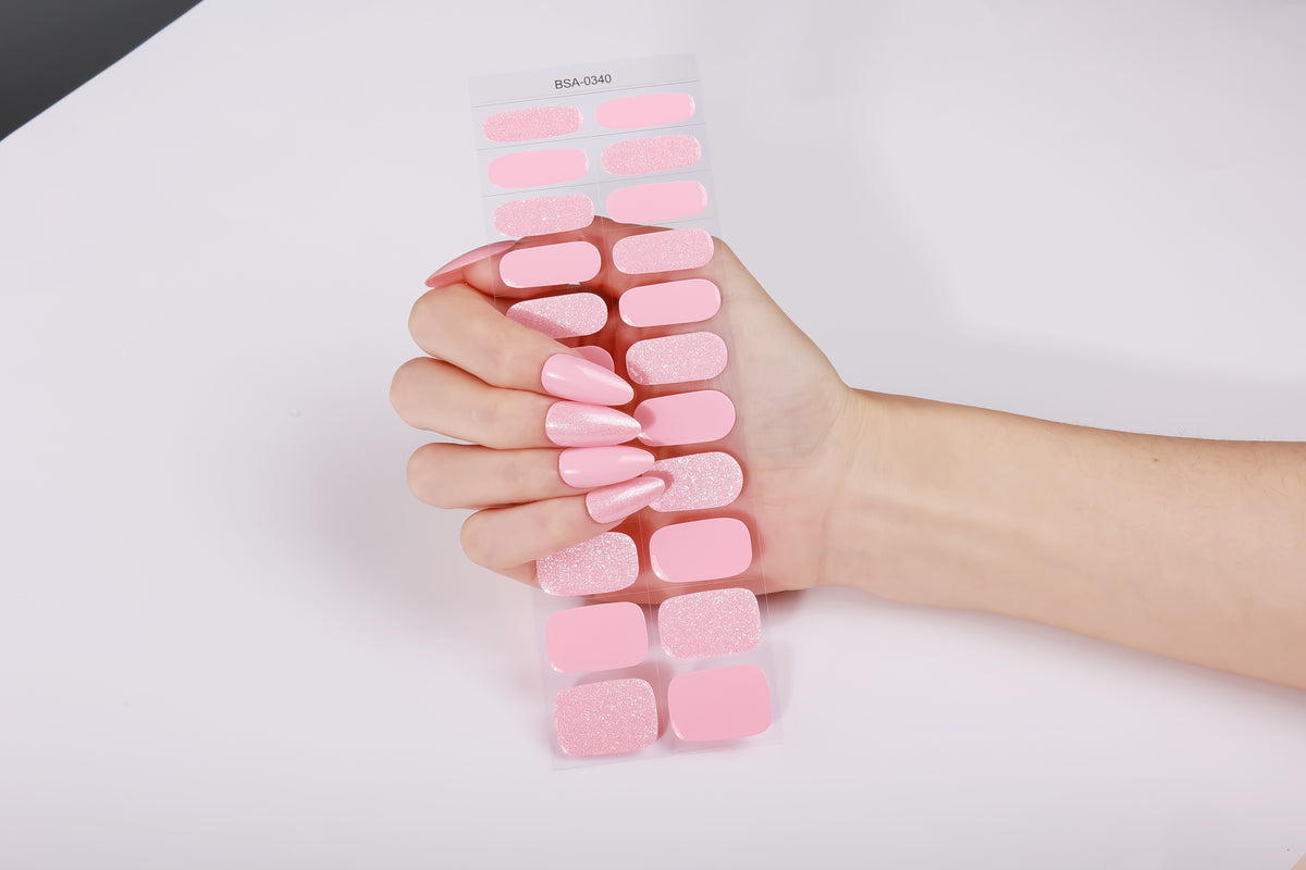 UV-FREE Gel Nail Stickers – Beverly Hills | 22 Strips
