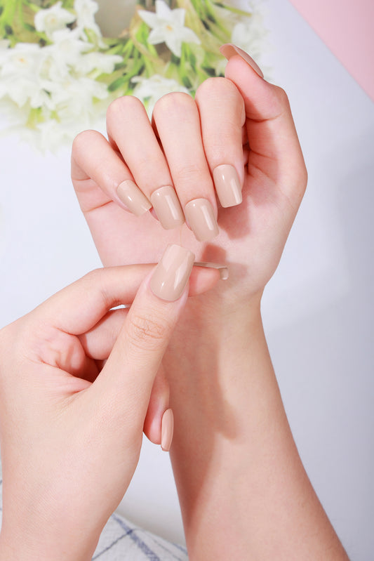 UV-FREE Gel Nail Stickers – Al Ula| 22 Strips