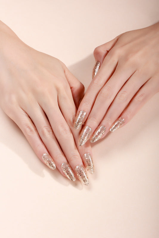 UV-FREE Gel Nail Stickers – Santorini | 22 Strips