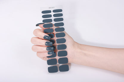 UV-FREE Gel Nail Stickers – Warsaw | 22 Strips