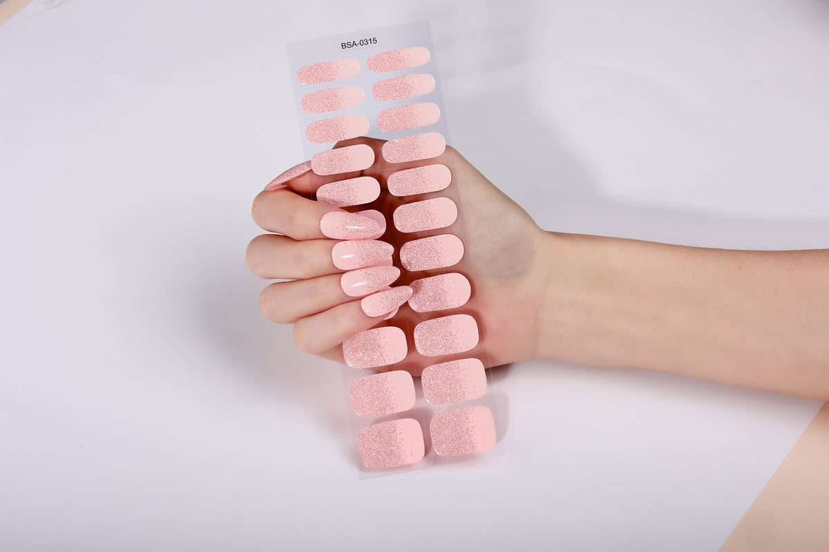 UV-FREE Gel Nail Stickers – Bebek | 22 Strips