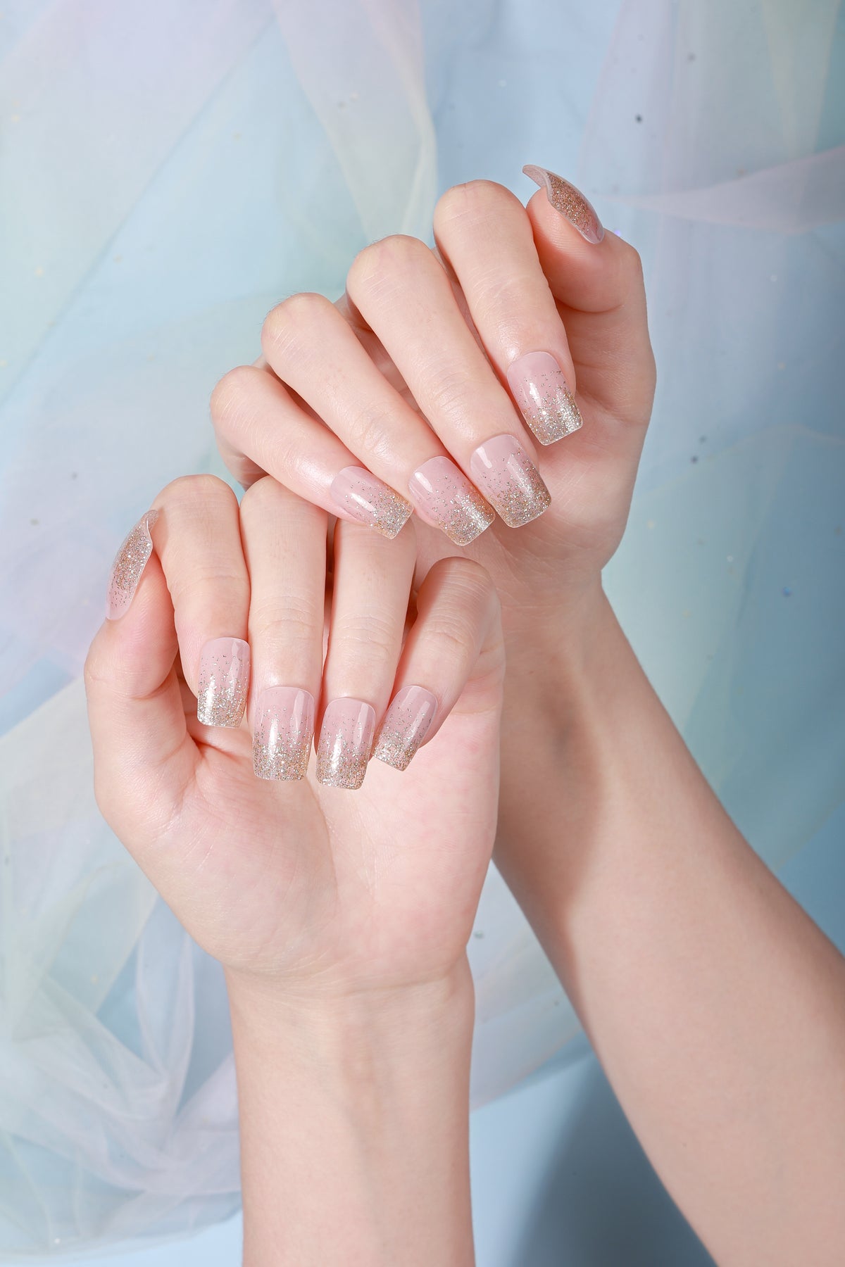 UV-FREE Gel Nail Stickers – Denver | 22 Strips