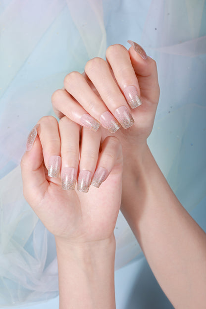 UV-FREE Gel Nail Stickers – Denver | 22 Strips