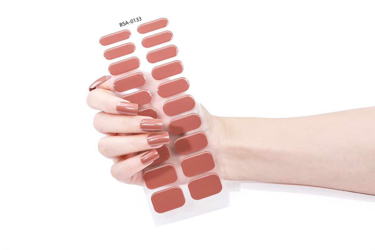 UV-FREE Gel Nail Stickers – Roppongi | 22 Strips