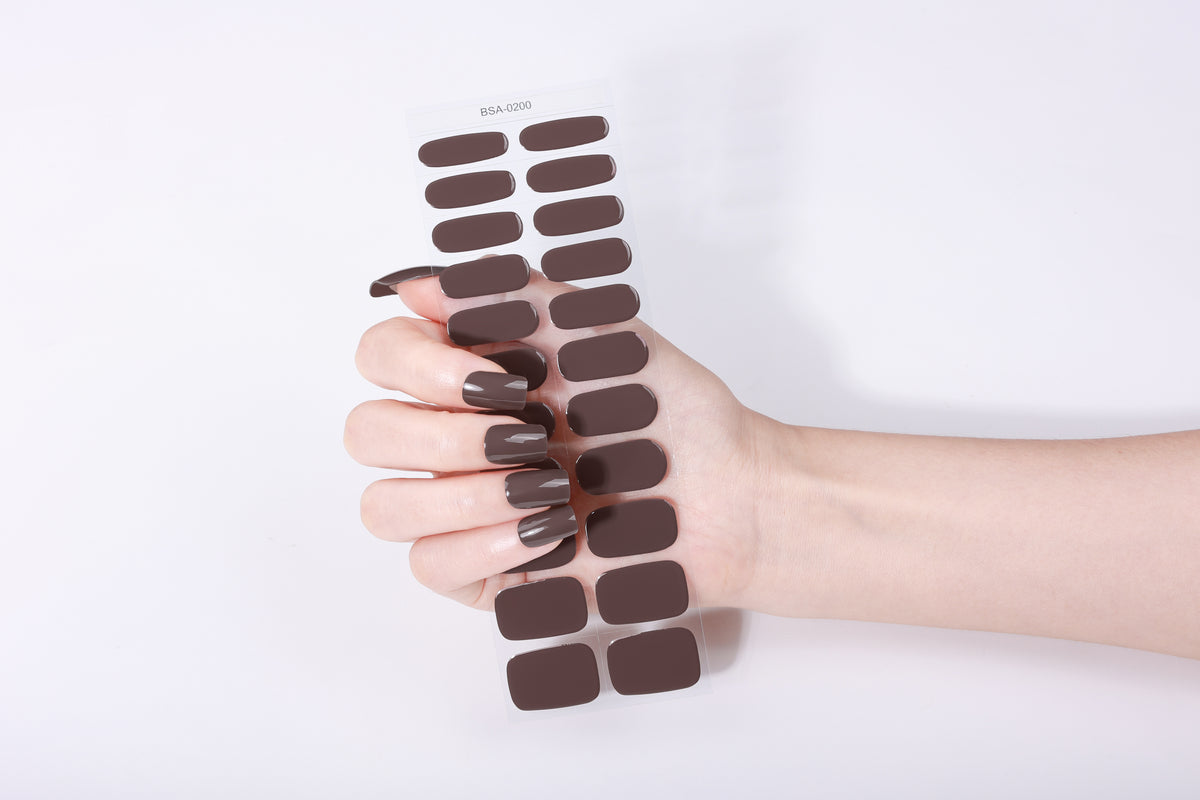 UV-FREE Gel Nail Stickers – Phuket | 22 Strips