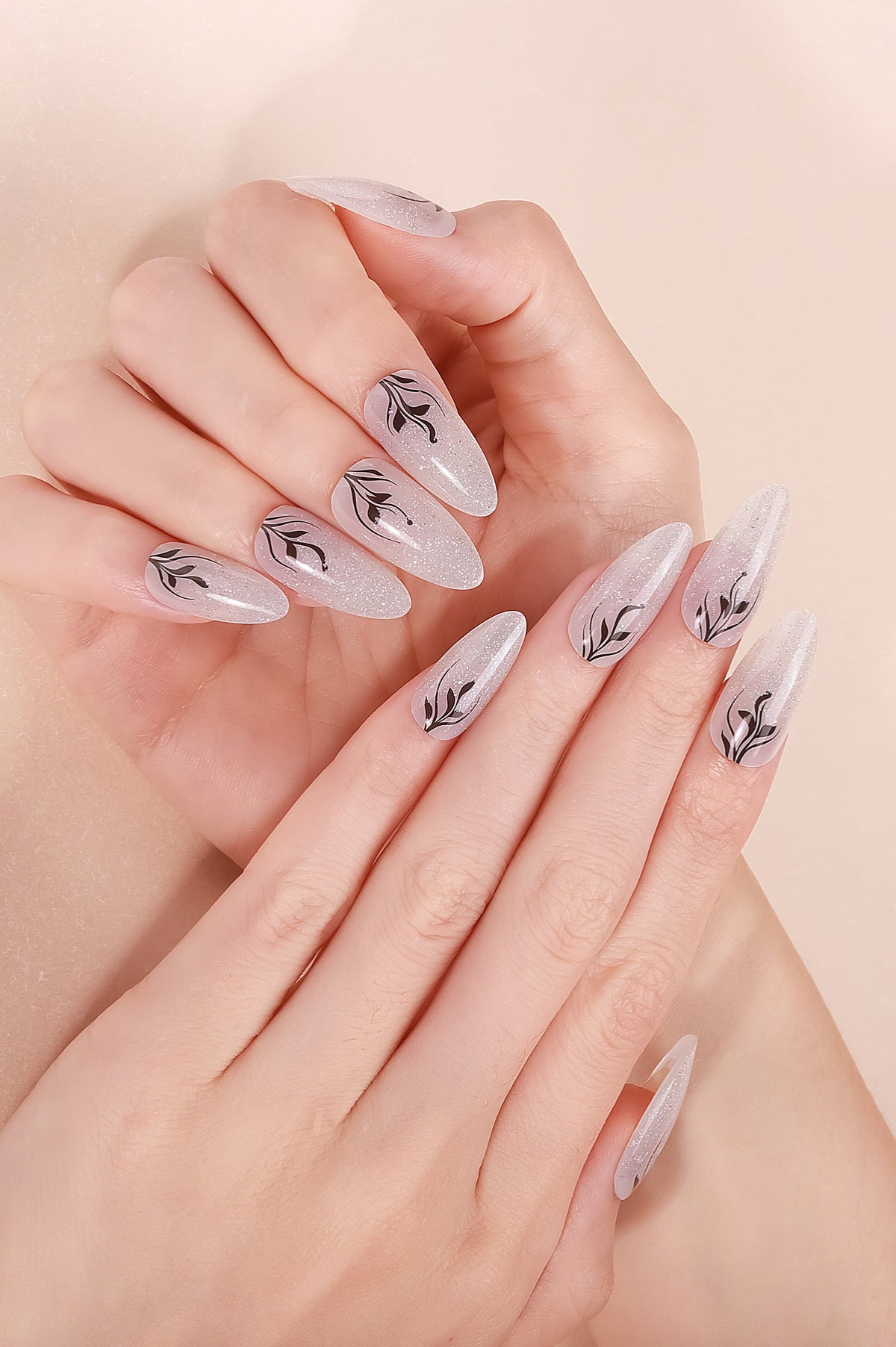 UV-FREE Gel Nail Stickers – Le Marais | 22 Strips