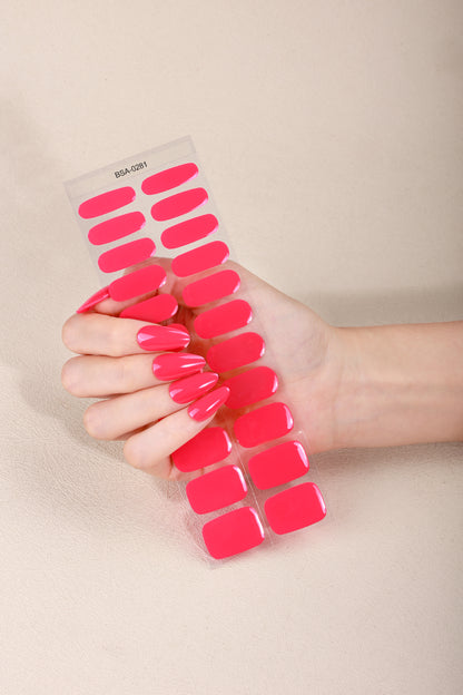 UV-FREE Gel Nail Stickers – Delhi | 22 Strips