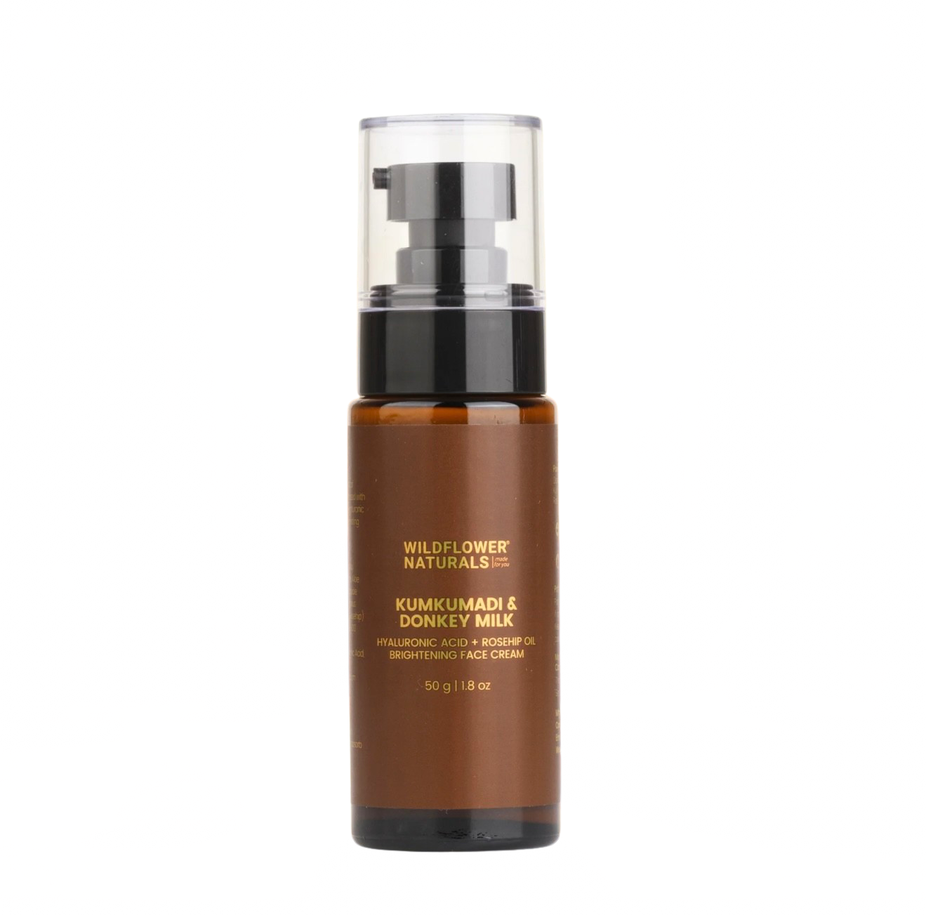 Kumkumadi & Donkey Milk Brightening Face Cream with Hyaluronic acid + Rosehip oil