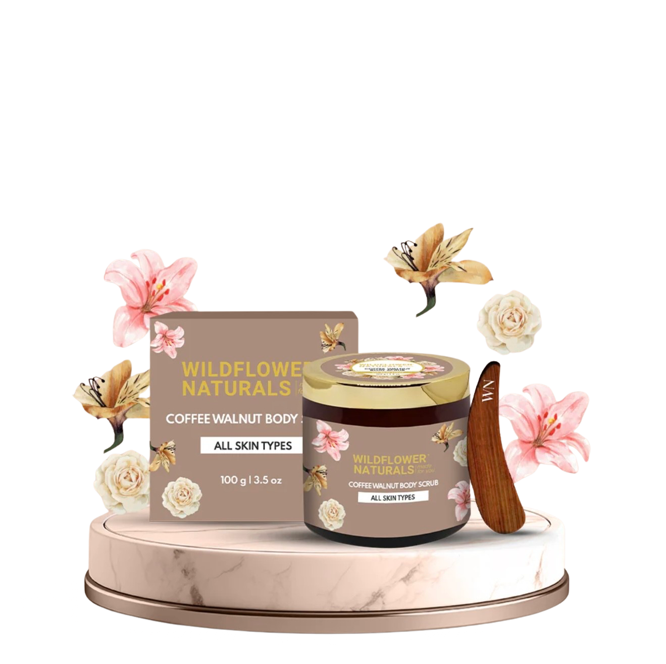 Coffee Walnut Body Scrub Normal to Oily Skin