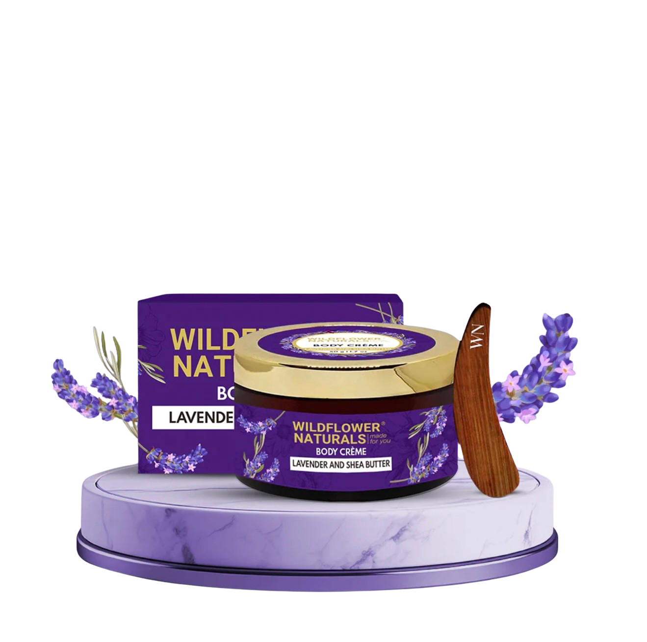 Body Cream with Lavender and Shea Butter