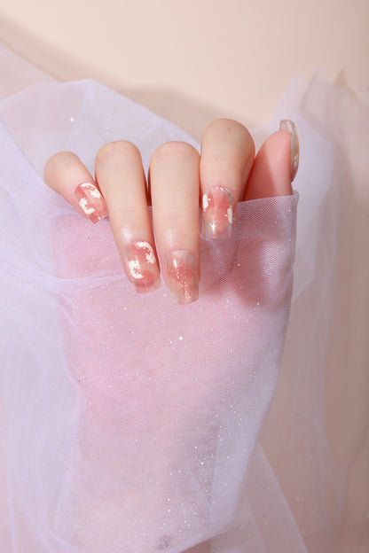 UV-Required Gel Nail Stickers – Primaverii | 20 Strips