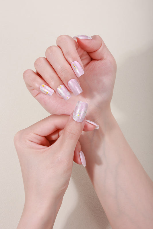 UV-Required Gel Nail Stickers – Kish | 16 Strips