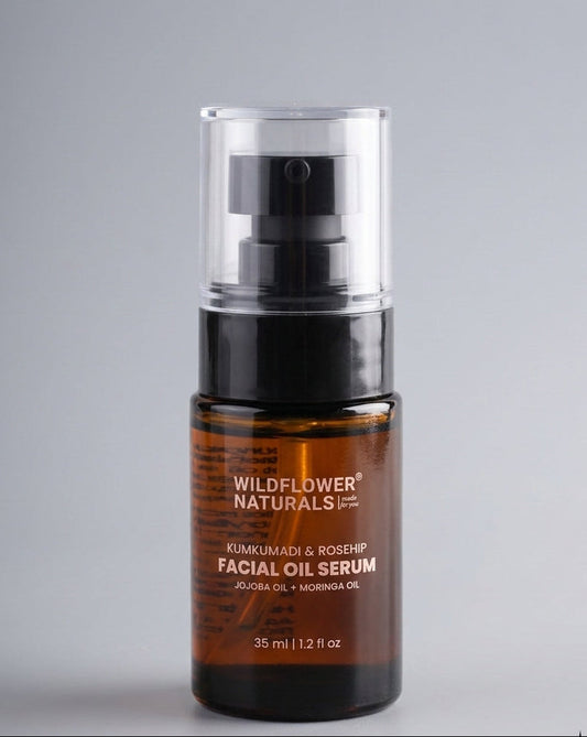 Kumkumadi & Rosehip Facial Oil Serum with Jojoba oil + Moringa oil 35ml