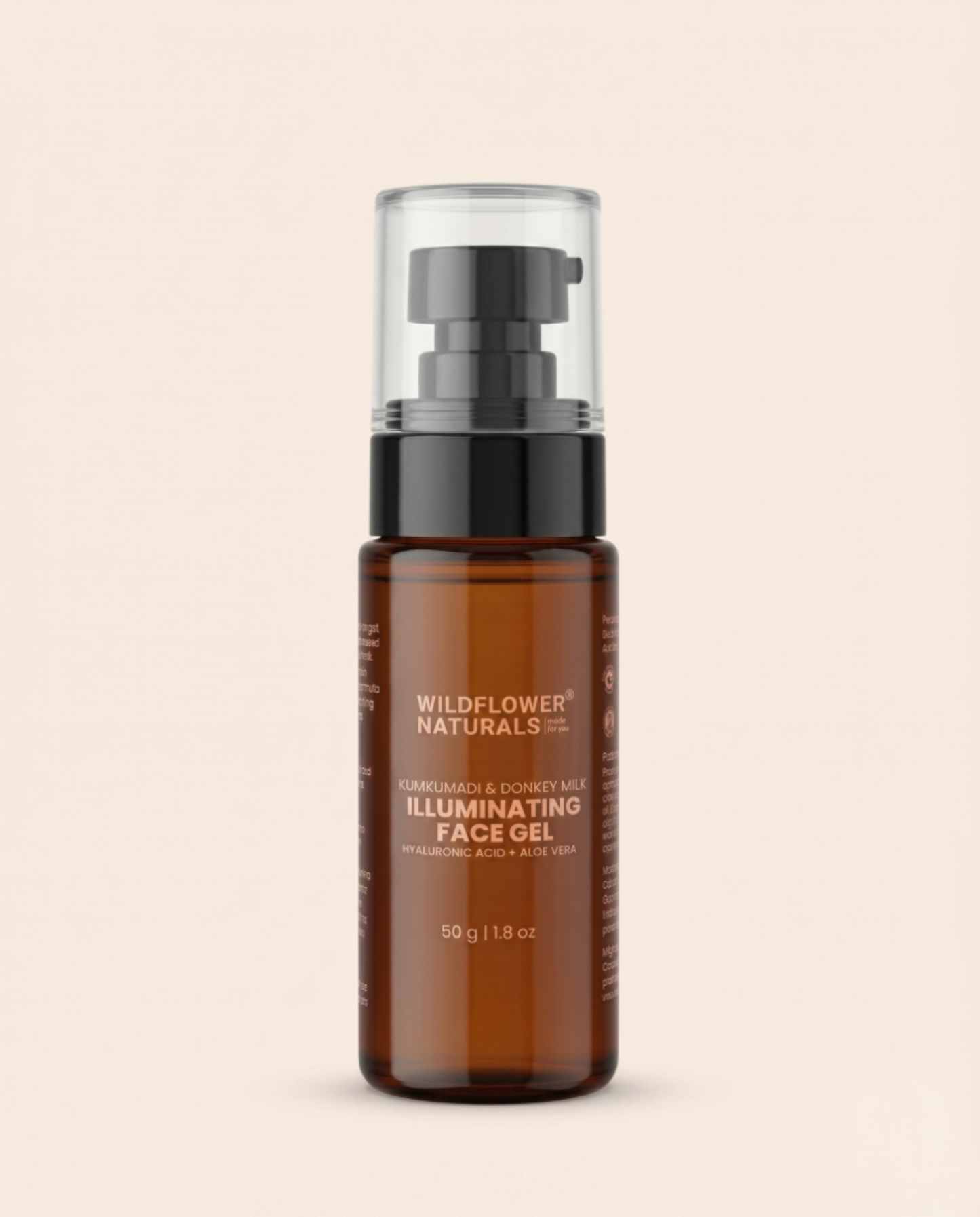 Kumkumadi & Donkey Milk Illuminating Face Gel with hyaluronic acid + Aloe vera 50ml
