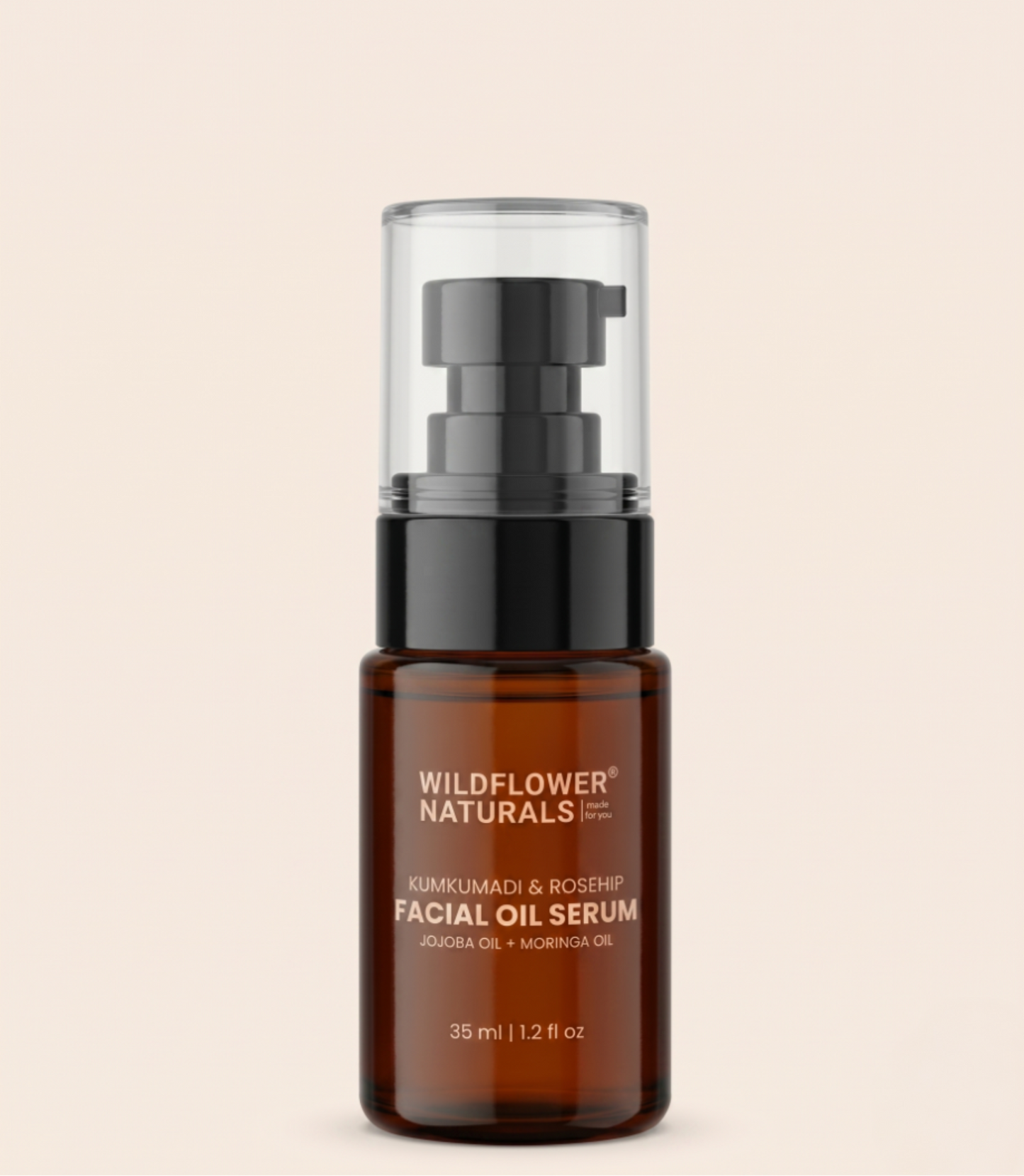 Kumkumadi & Rosehip Facial Oil Serum with Jojoba oil + Moringa oil 35ml