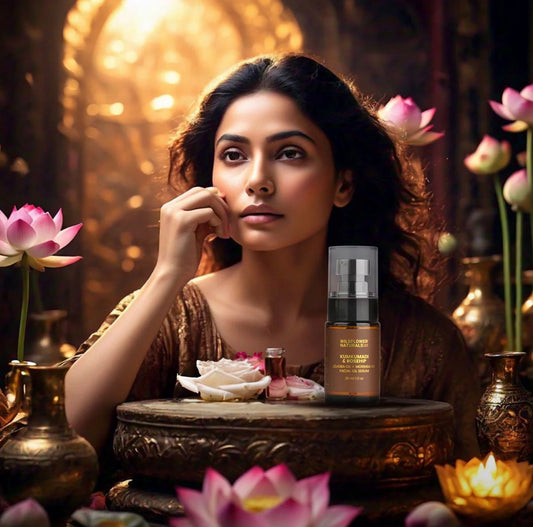 Kumkumadi & Rosehip Facial Oil Serum with Jojoba oil + Moringa oil