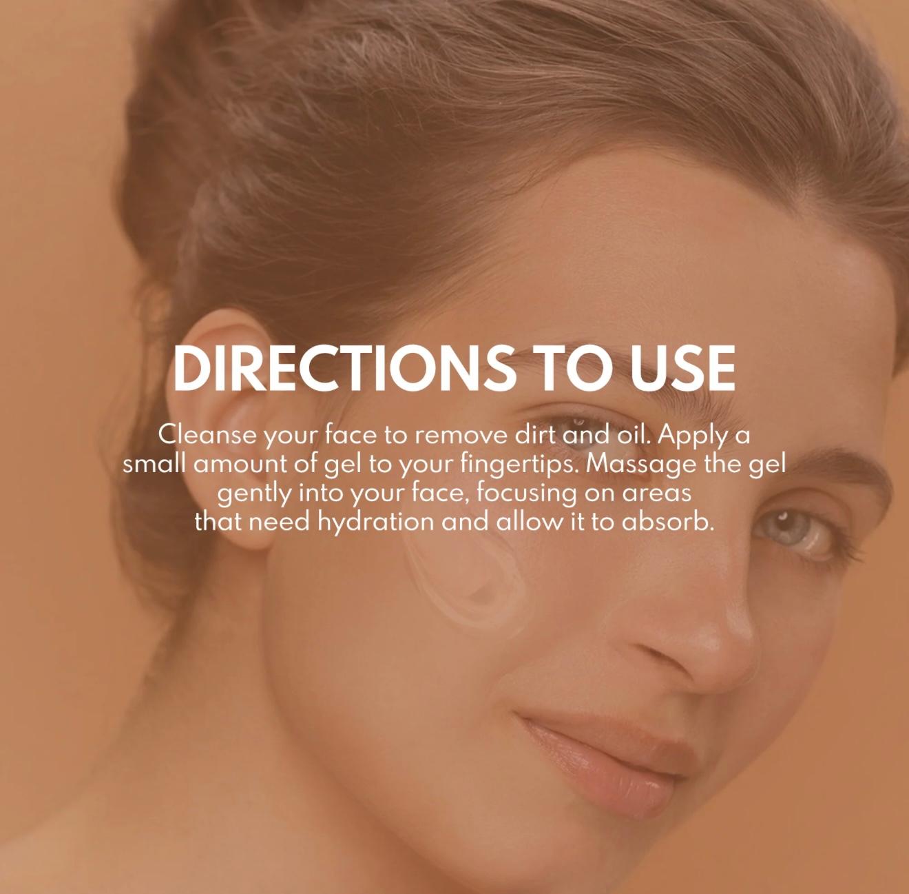 Kumkumadi & Donkey Milk Illuminating Face Gel with hyaluronic acid + Aloe vera 50ml