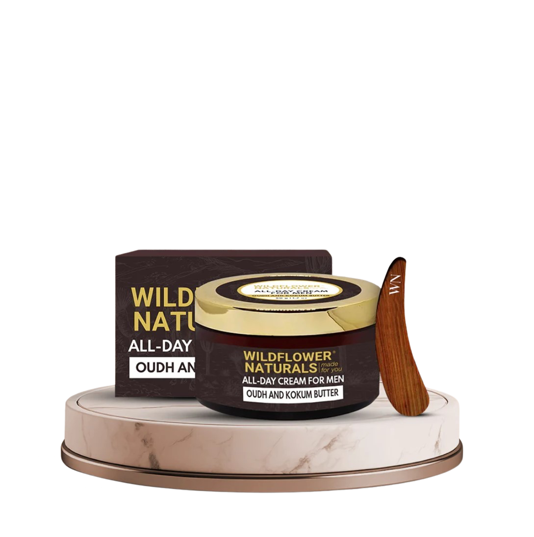 All-Day Cream for Men with Oudh and Kokum Butter